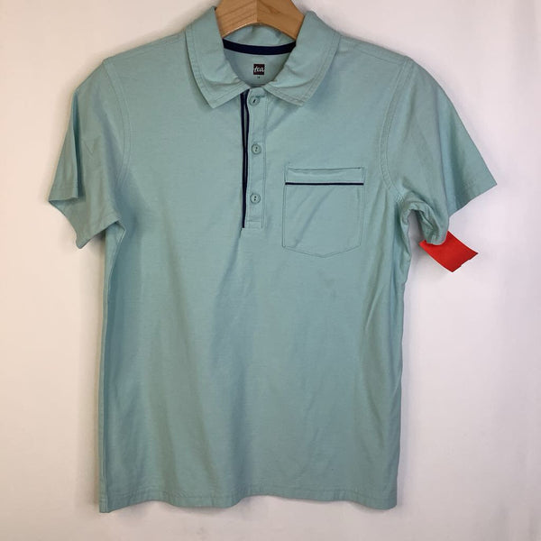 Size 14: Tea Light Green Polo T-Shirt