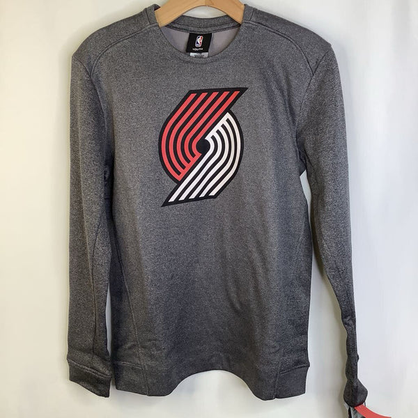 Size 14-16: NBA Grey Blazers Sweatshirt - New w/ Tags