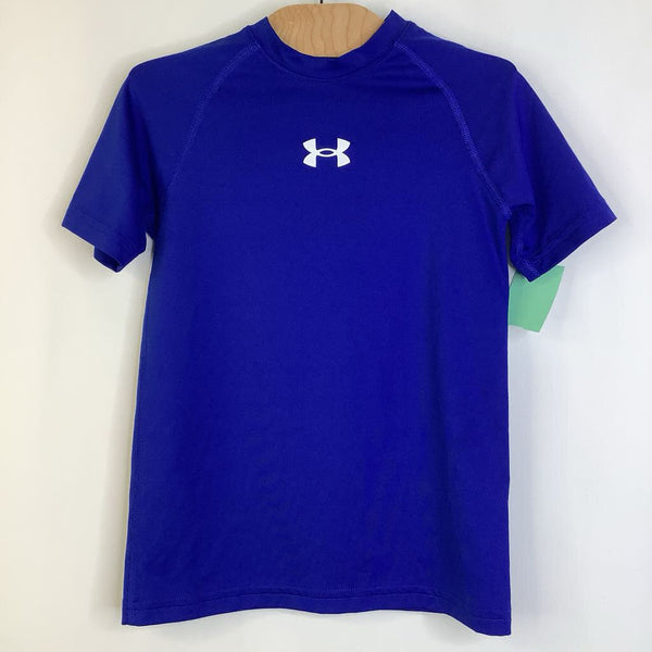 Size 6-7: Under Armour Blue Base Layer T-Shirt