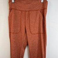 Size 12: Gap Orange Heathered Athletic Leggings