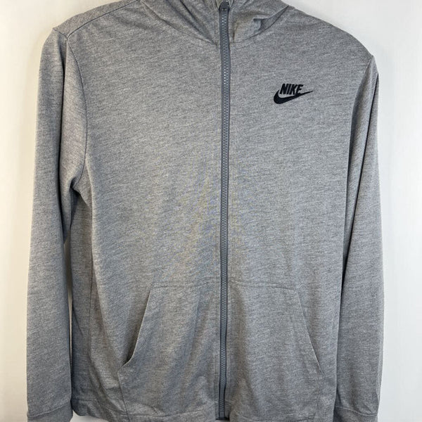 Size 14: Nike Grey Zip-Up Light Hoodie