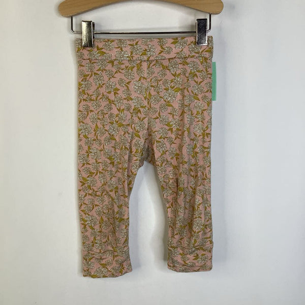 Size 12-18m: Milkbarn Pink White Floral Pants