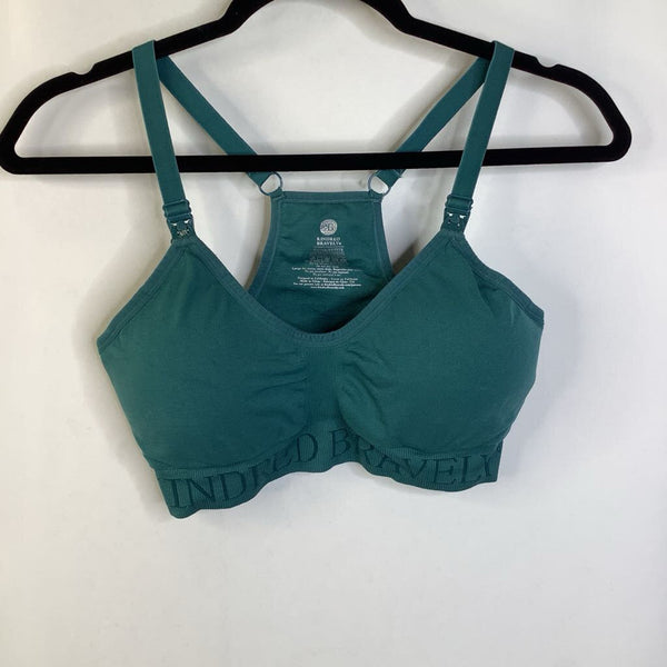 Size S/P: Kindred Bravely Teal Nursing Bra