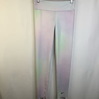 Size 12-14: Nike Pastel Purple/Green Dri-Fit Leggings