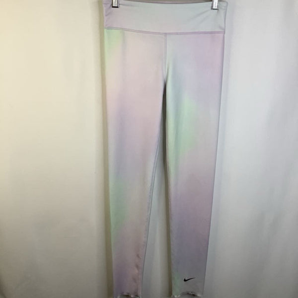 Size 12-14: Nike Pastel Purple/Green Dri-Fit Leggings