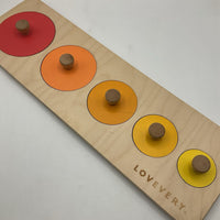 Lovevery Wooden Circle Of Friends Puzzle