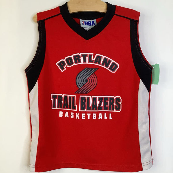 Size 6-7: Red Portland Trail Blazers Tank Jersey