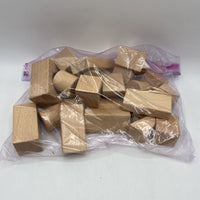 Bag Of Assorted Wooden Blocks