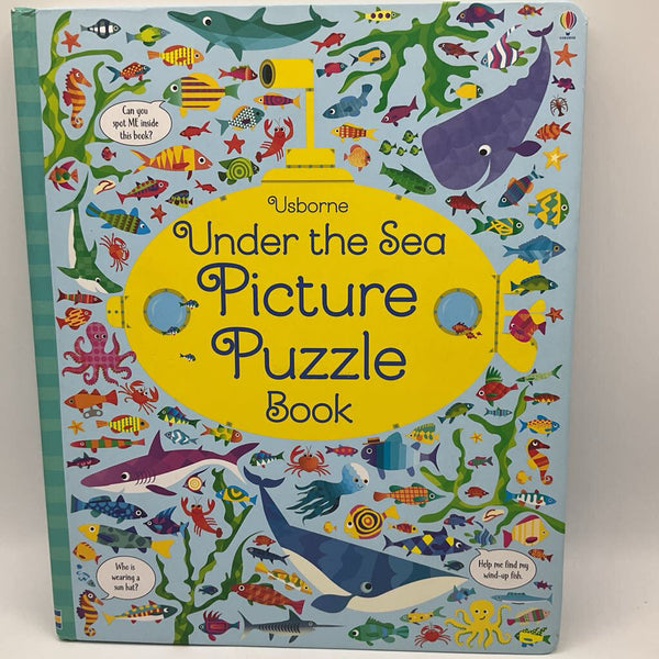 Usborne Under The Sea Picture Puzzle Book (hardcover)