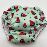 Size 12m: IPlay Light Green Watermelon Print Swim Diaper