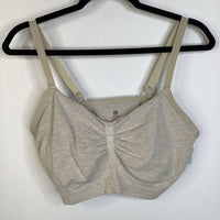 Size L: Kindred Bravely Creme Nursing Bra