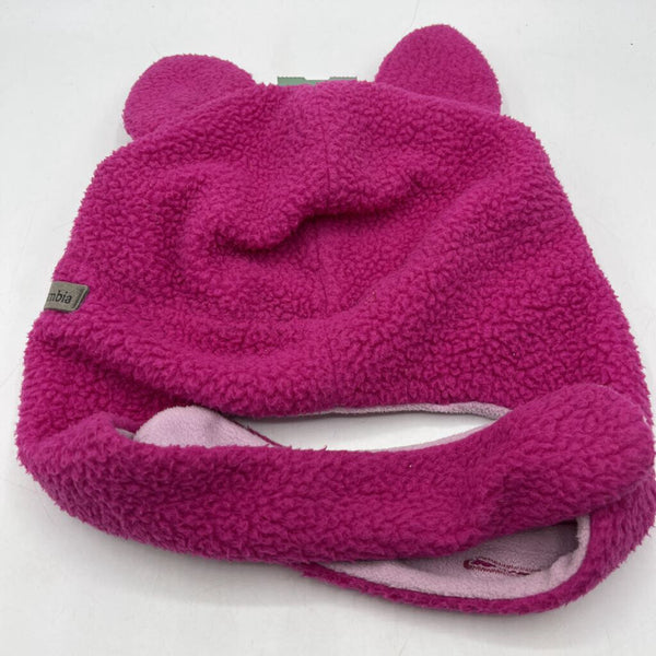 Size OS: Columbia Pink Fuzzy Hat W/Ears