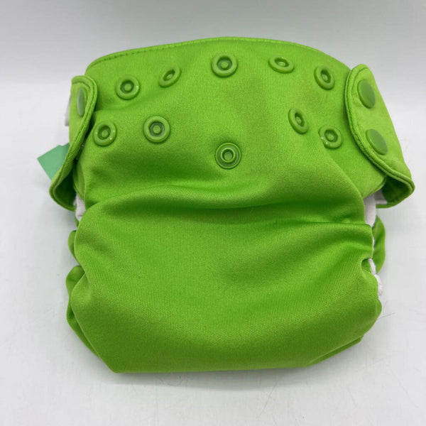 Size XS: Simplex Organic Green Adjustable Snap Diaper