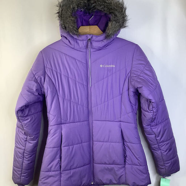 Size 14-16: Columbia Purple Zip-Up Puffer Winter Coat -REDUCED