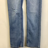 Size 12: Levi's Holed Blue Jeans