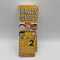 Brain Quest Challenge The Mind: Grade 2 Age 7-8 Deck 1 & 2