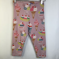 Size 11-12: Boden Pink w/ Ice Cream Print Leggings