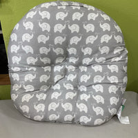 Boppy Grey Elephant Infant Lounger