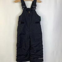 Size 2: Columbia Black Snow Bib