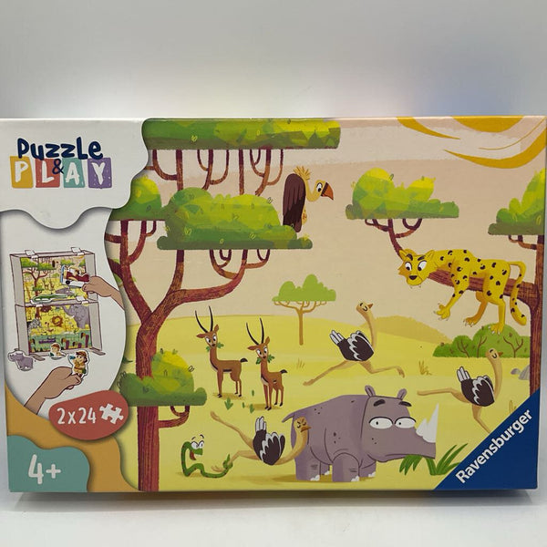 Ravensburger Puzzle & Play 2*24pc Puzzle