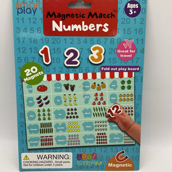 Smart Play Magnetic Match Numbers