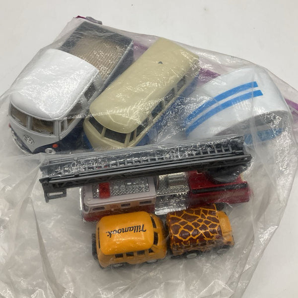 6pc Bag Of Assorted Cars