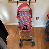 Pink Floral Cosco Umbrella Stroller w/ Canopy