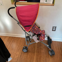 Pink Floral Cosco Umbrella Stroller w/ Canopy