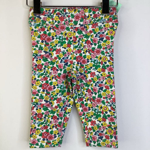 Size 3-6m: Baby Boden Colorful Floral Print Leggings