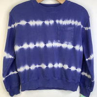 Size 11: Boden Blue/White Tie Dye Sweater