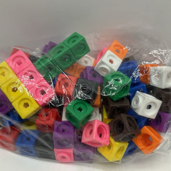 Bag Of Assorted Colorful Counting Cubes