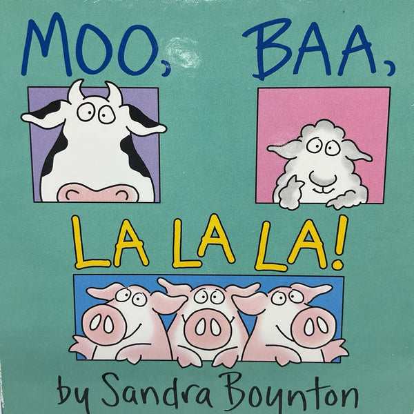 Moo, Baa, Lalala (boardbook)