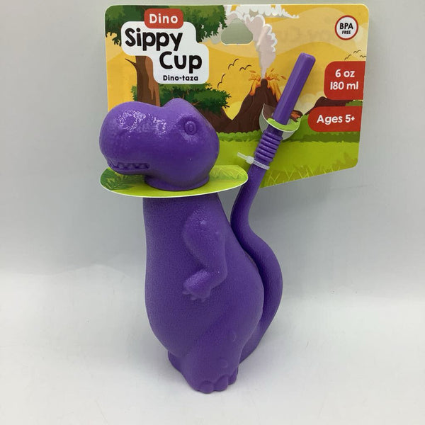 Dino Purple Sippy 6oz Cup - New w/ Tags