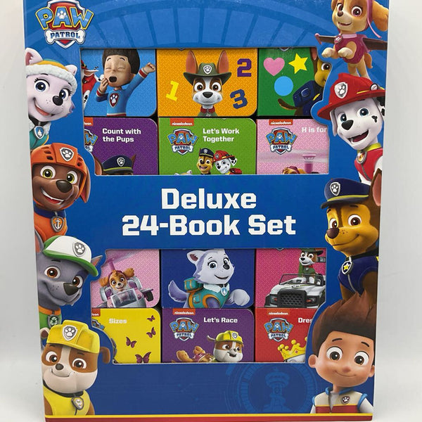 Paw Patrol Deluxe 24-Book Set (Boardbook)