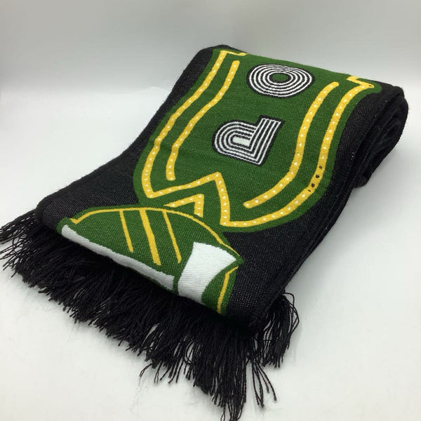 Size OS: Black Green/Yellow Portland Timbers Scarf