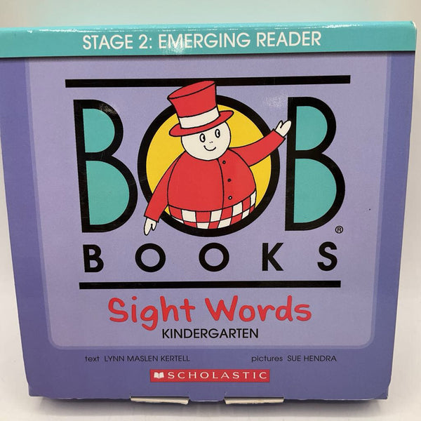 Bob Books Stage 2: Emerging Reader Sight Words Kindergarten (Paperback)