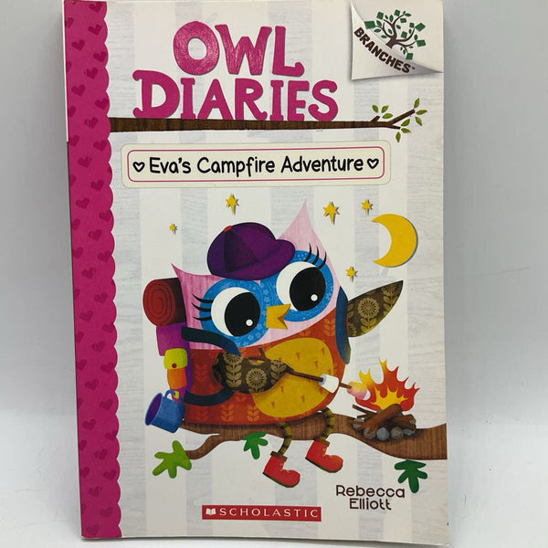 Owl Diaries: Eva's Campfire Adventure (paperback)