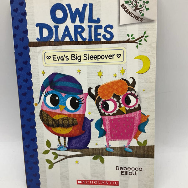 Owl Diaries: Eva's Big Sleepover (paperback)