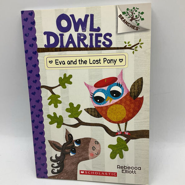 Owl Diaries: Eva And The Lost Pony (paperback)