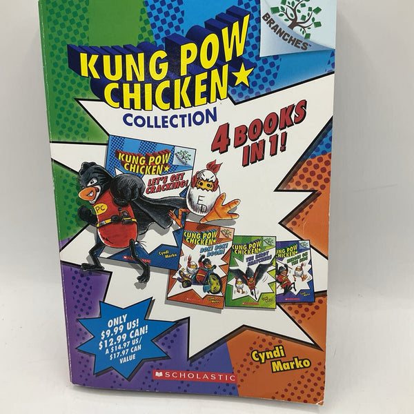 Kung Pow Chicken Collection - 4 Books In 1 (paperback)