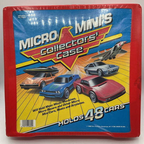 Micro Minis w/ Red Collectors Case 48+pc