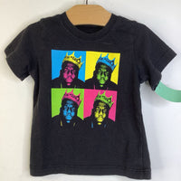 Size 18m: The Notorious Big Black 'The Notorious Big' T-Shirt