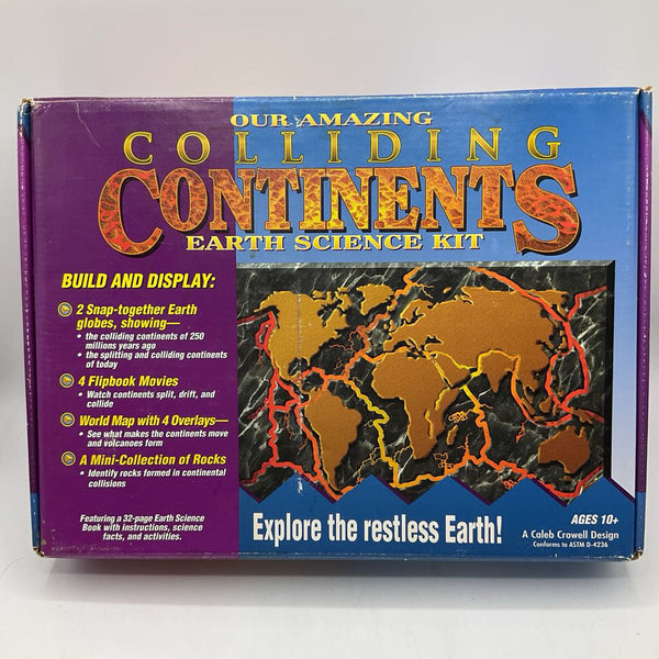 Our Amazing Colliding Continents Earth Science Kit