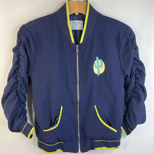 Size 10: Sovereign Code Blue Cactus Zip-Up Coat