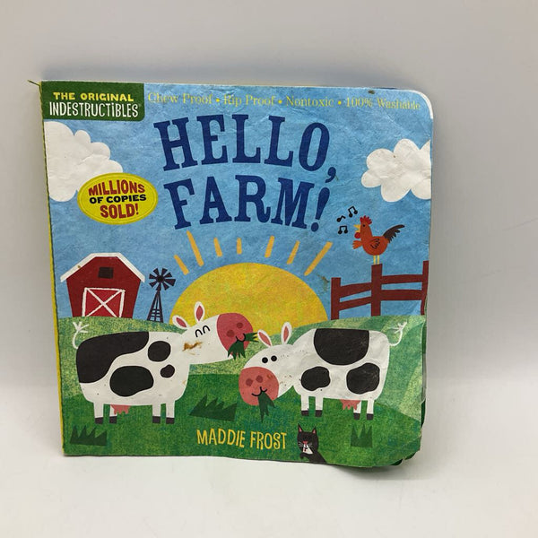 Indestructibles: Hello, Farm! Soft Book