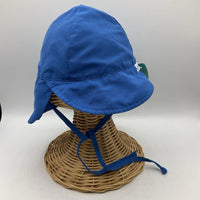 Size 0-6m: I Play UPF 50+ Blue Sunhat