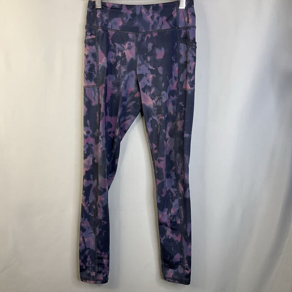 Size 10-12: Zella Colorful Splotches Leggings