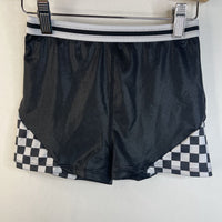 Size 7-8: More Than Magic Black/White Checkered Shorts