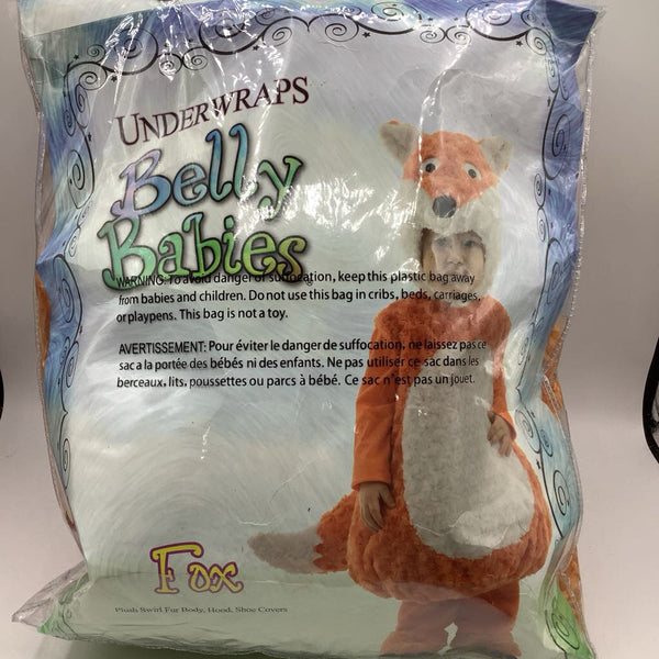 Size 18-24m: Underwraps Belly Babies Red Fox 4pc Costume
