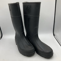 Size 4Y: Northerner Black Rain Boots